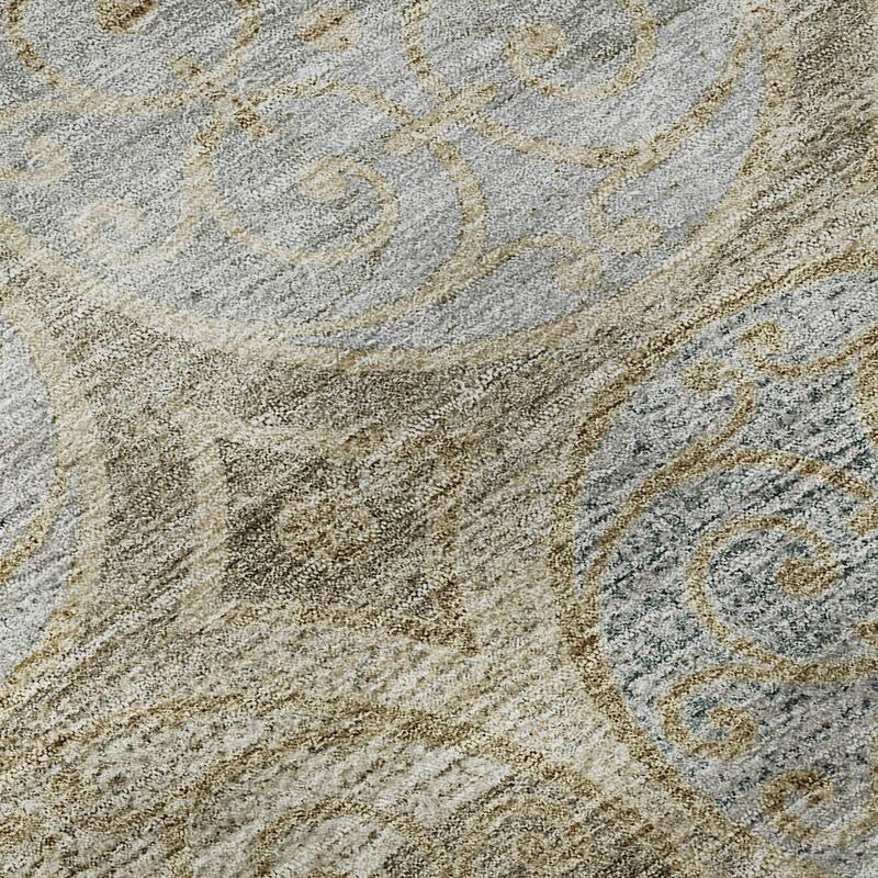 Premium Washable Super Soft Traditional Scroll Mayfield Rug