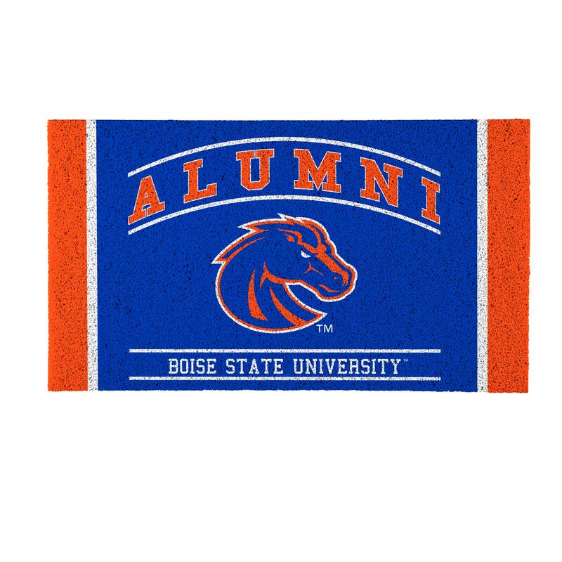 28 in. x 16 in. Boise State University Alumni Full Color PVC Door Mat