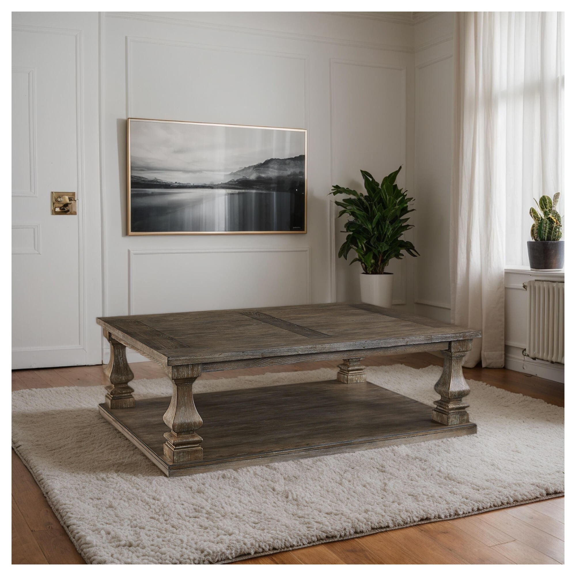 Johnelle Grey Coffee Table
