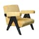 Option Yellow Fabric with Black Frame