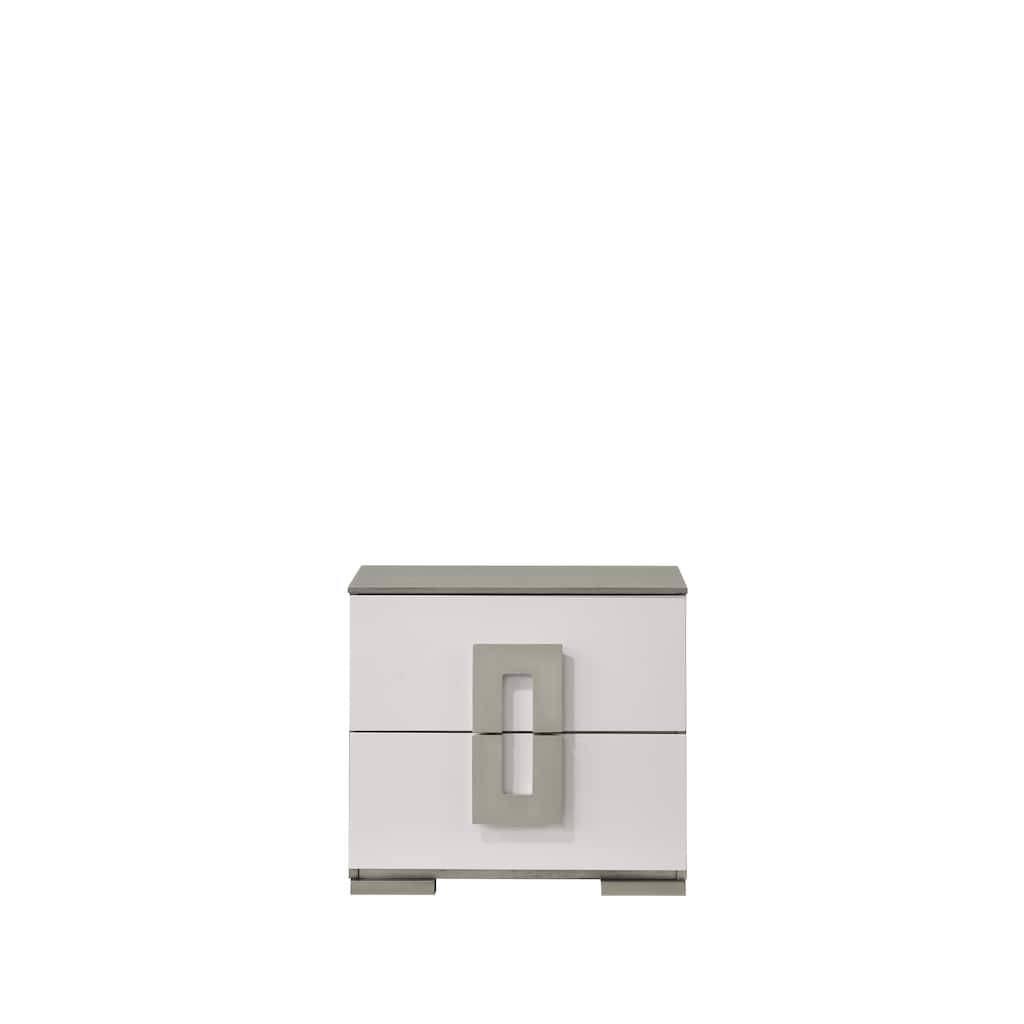 Contemporary Style 2-Drawer Night stand