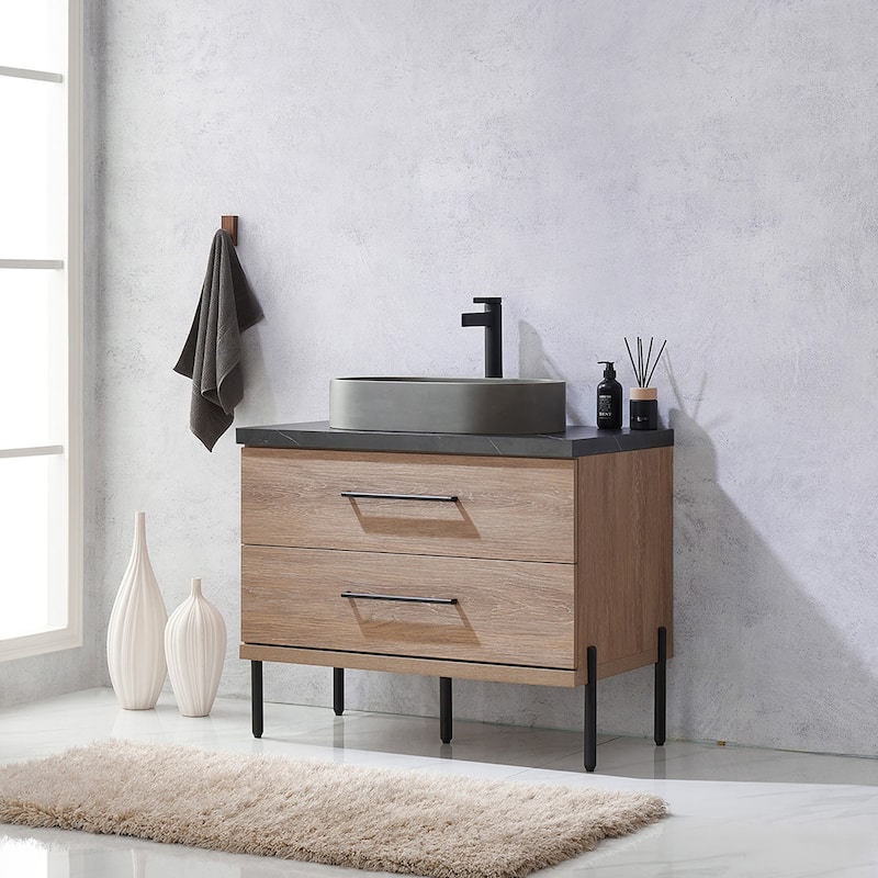 Miseno MV-NM-705136O Trento 36" Free Standing Single Basin Vanity Set