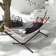 preview thumbnail 2 of 7, Costway 10.5FT Heavy Duty Stand with Portable Hammock, Stand & - See Details