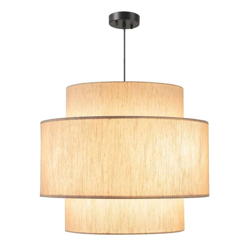 Drum Pendant Light Fixtures Drum Chandeliers for Dining Room Drum Pendant Lighting - 4-Light