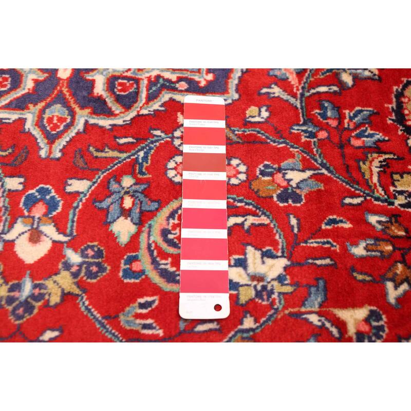 ECARPETGALLERY Hand-knotted Kayseri Vintage Red Wool Rug - 4'4 x 6'11