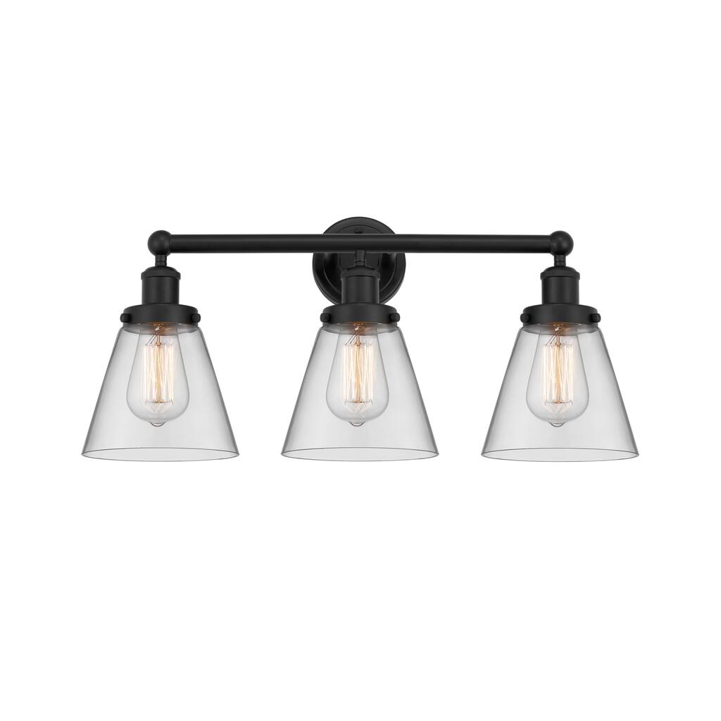 Innovations Lighting 616-3W-10-25 Cone Vanity Cone 3 Light 25" Wide
