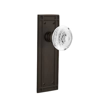 Nostalgic Warehouse Vintage Crystal Egg and Dart Single Dummy Door