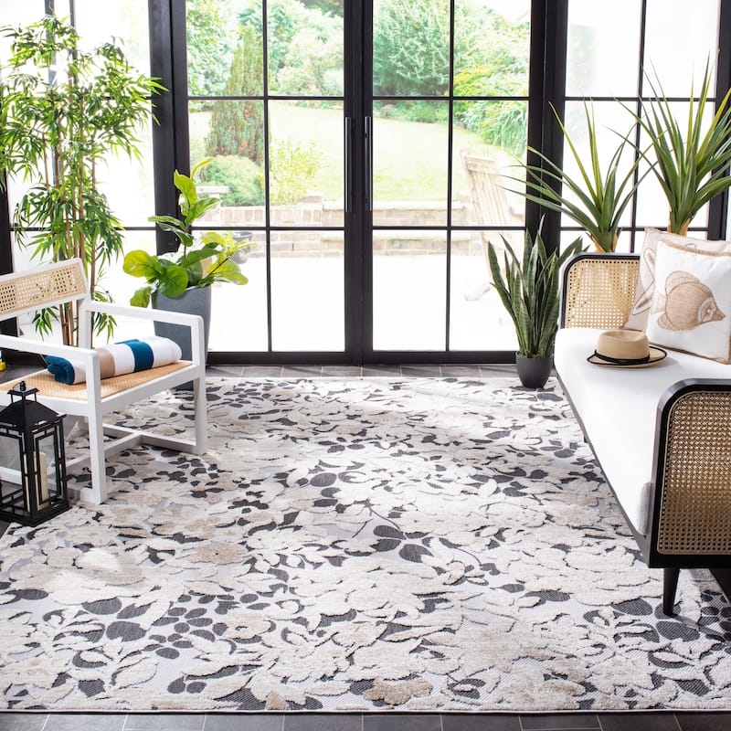SAFAVIEH Cabana Vitalija Indoor/ Outdoor Waterproof Patio Rug