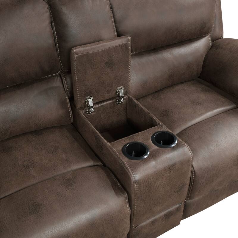 Regina 2-Piece Manual Reclining Living Room Sofa Set