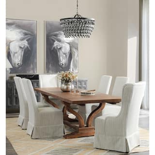 Classic Home Alexander 86"-110" Reclaimed Pine Extendable Dining Table - 86-110Wx40Dx30H