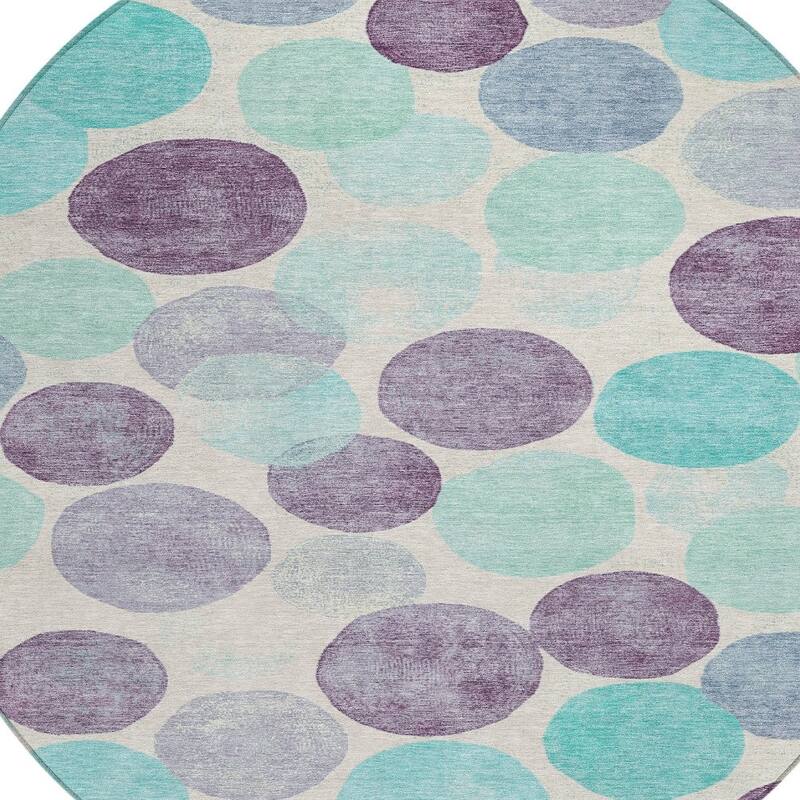 HomeRoots Geometric Transitional Rectangle Outdoor Rug