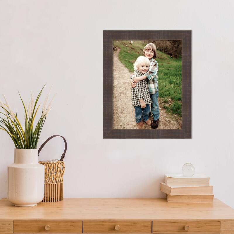 Whiskey Brown Rustic Framed Picture Frame, Photo Frame