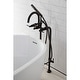 preview thumbnail 28 of 32, Concord Freestanding Tub Faucet with Supply Line