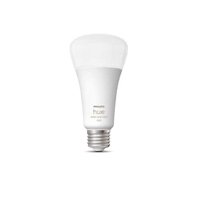 Philips Hue White and Color Ambiance A21 LED Smart Bulb