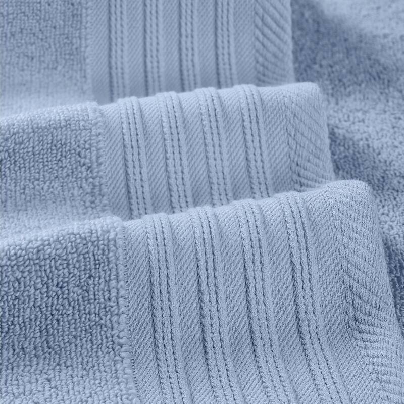 Modern Threads 6-Piece Yarn Dyed Diamond Gate Jacquard Towel Set