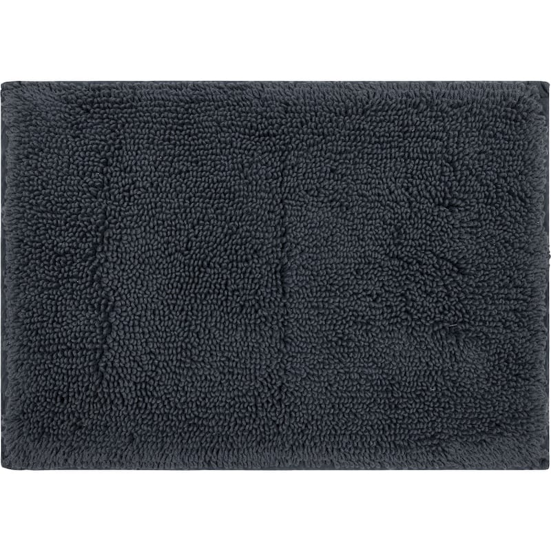 Mohawk Home Classic Cotton Bath Rug - 1' 9" x 2' 10" - Charcoal