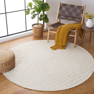 SAFAVIEH Handmade Natura Zekie Stripe Wool Rug