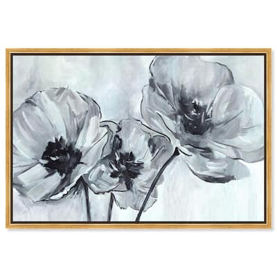 Flower Impressions Canvas by Art Remedy