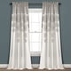 preview thumbnail 33 of 48, Lush Decor Stripe Medallion Room Darkening Curtain Panel Pair