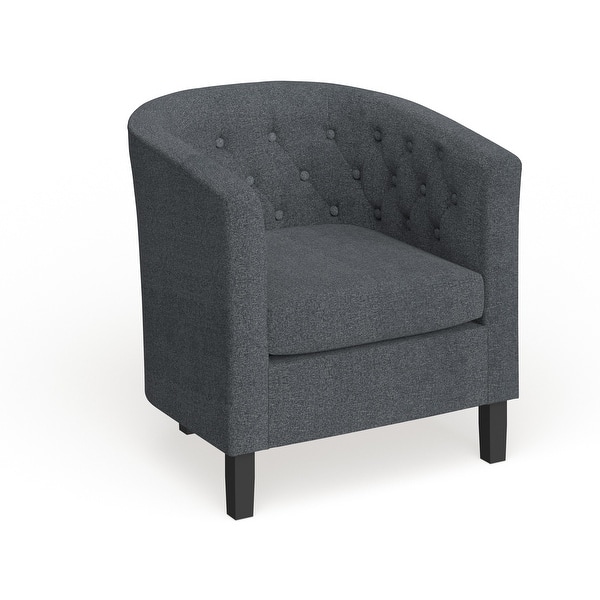 slide 36 of 55, Prospect 2 Piece Upholstered Fabric Armchair Set Grey