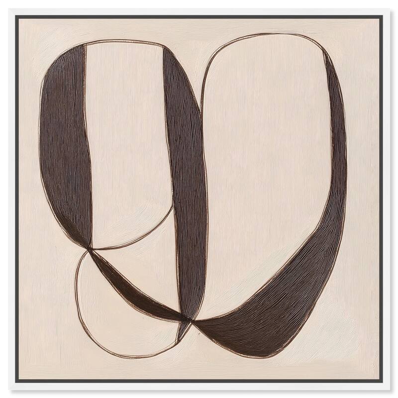 Deia III Canvas by Art Remedy - White - 40" x 40"