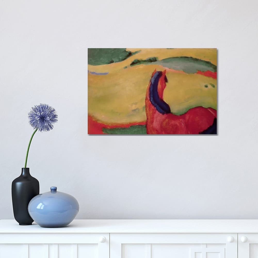 iCanvas "Horse in a landscape, 1910 " by Franz Marc Canvas Print