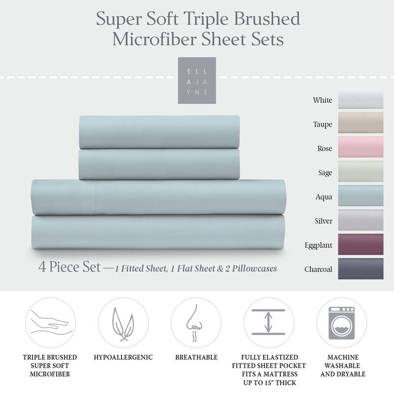 Ella Jayne Cozy Touch Sheets