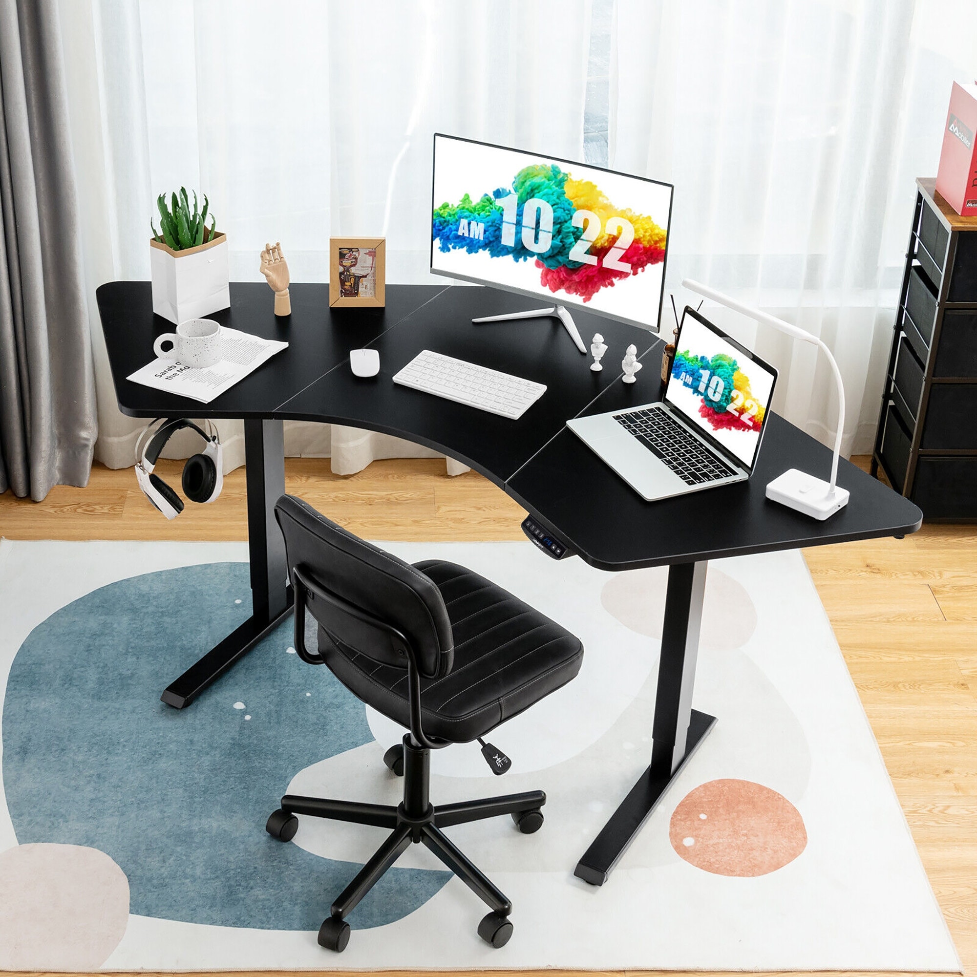 Gymax adjustable discount desk