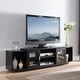 preview thumbnail 1 of 5, Rasa Contemporary 72-inch Multifunctional Storage TV Console by Furniture of America Cappuccino