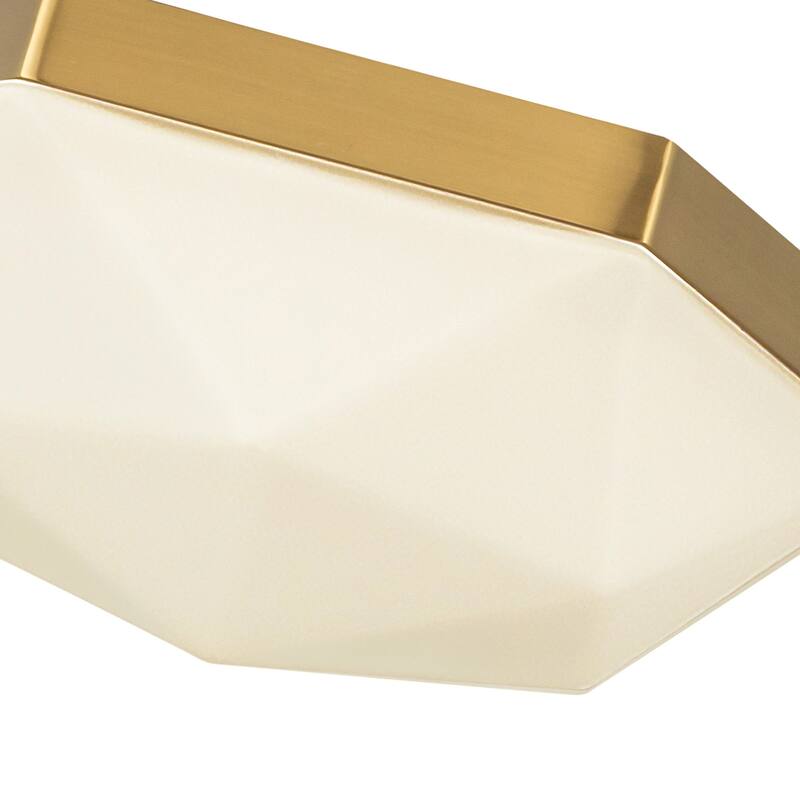 Alora Lighting FM424512 Krysta 2 Light 11" Wide Flush Mount Bowl