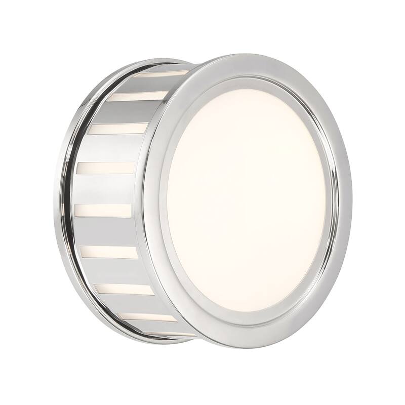 Crystorama Lighting Group KEN-2200W Kendal 2 Light 5" Tall Wall Sconce - Polished Nickel