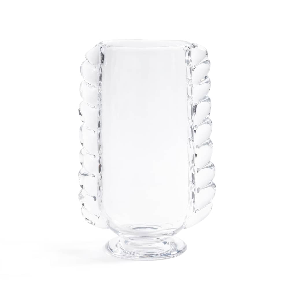 Vintage Braided Glass Vase