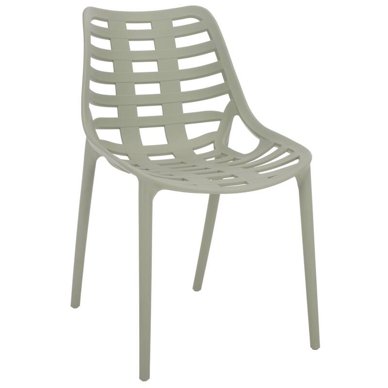 SAFAVIEH Outdoor Living Fufa Dining Chair (Set of 2) - 20"W x 24"D x 33"H