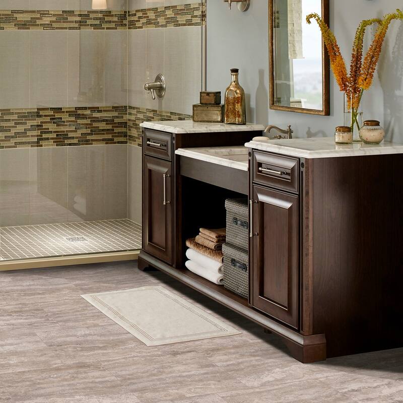 Ackland AKNPTLIN3X18P-BN Linden 18" x 3" Polished Porcelain Thin-Set