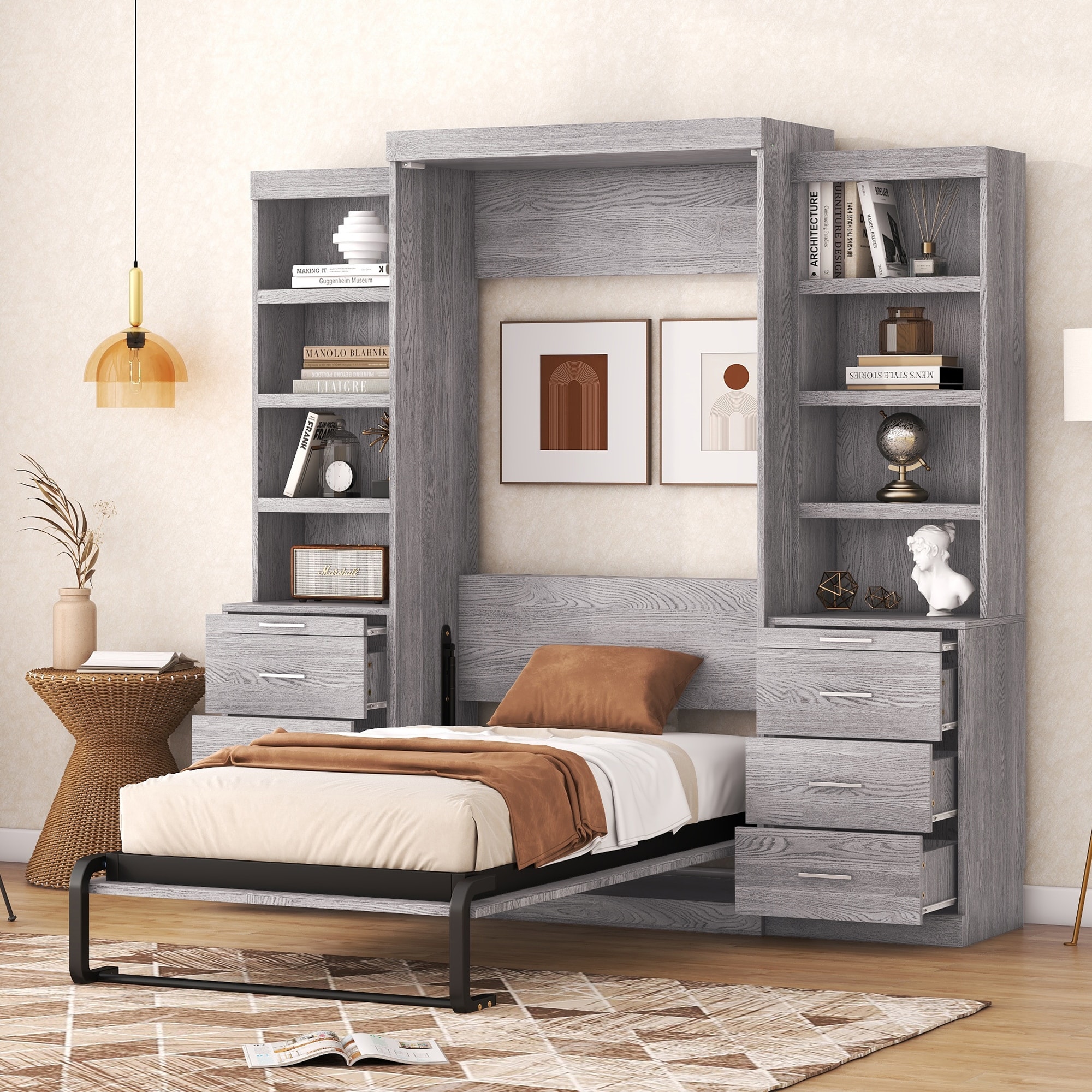 Twin Size Murphy Beds Bed Bath Beyond