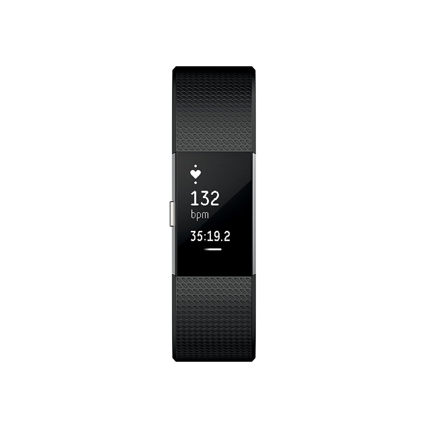 Fitbit Charge 2 Heart Rate & Fitness Wristband, Black (US Version)