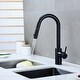 preview thumbnail 27 of 45, Luxier KTS21 Single Handle Pull Down Sprayer Kitchen Faucet