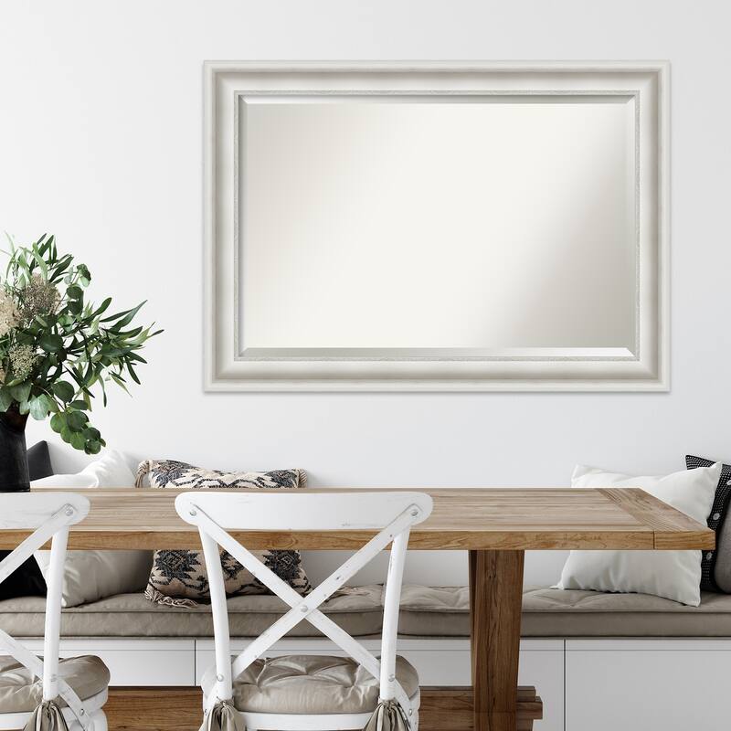 Beveled Wall Mirror - Parlor Black Frame