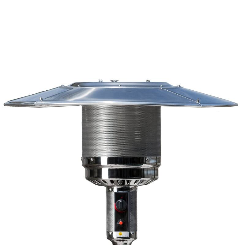 Aqua Blue Powder Coated Patio Heater