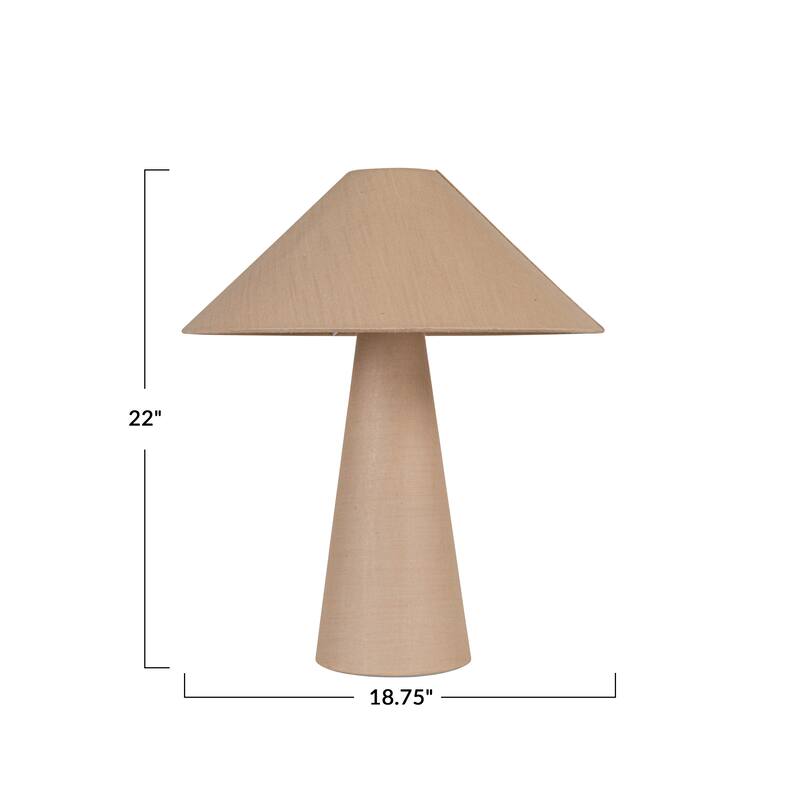 Lumina Natural Linen Table Lamp