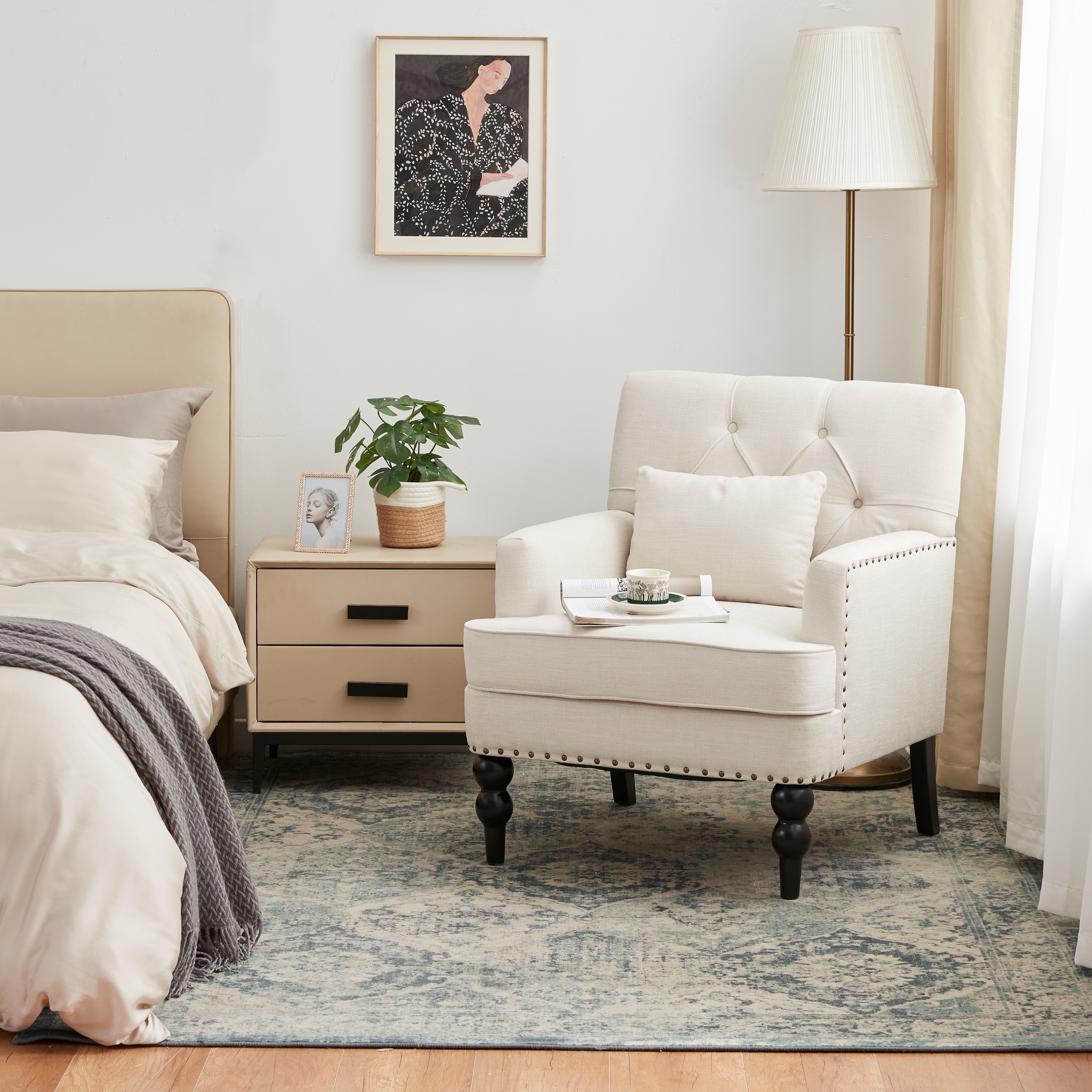 Bedroom hot sale accent chairs