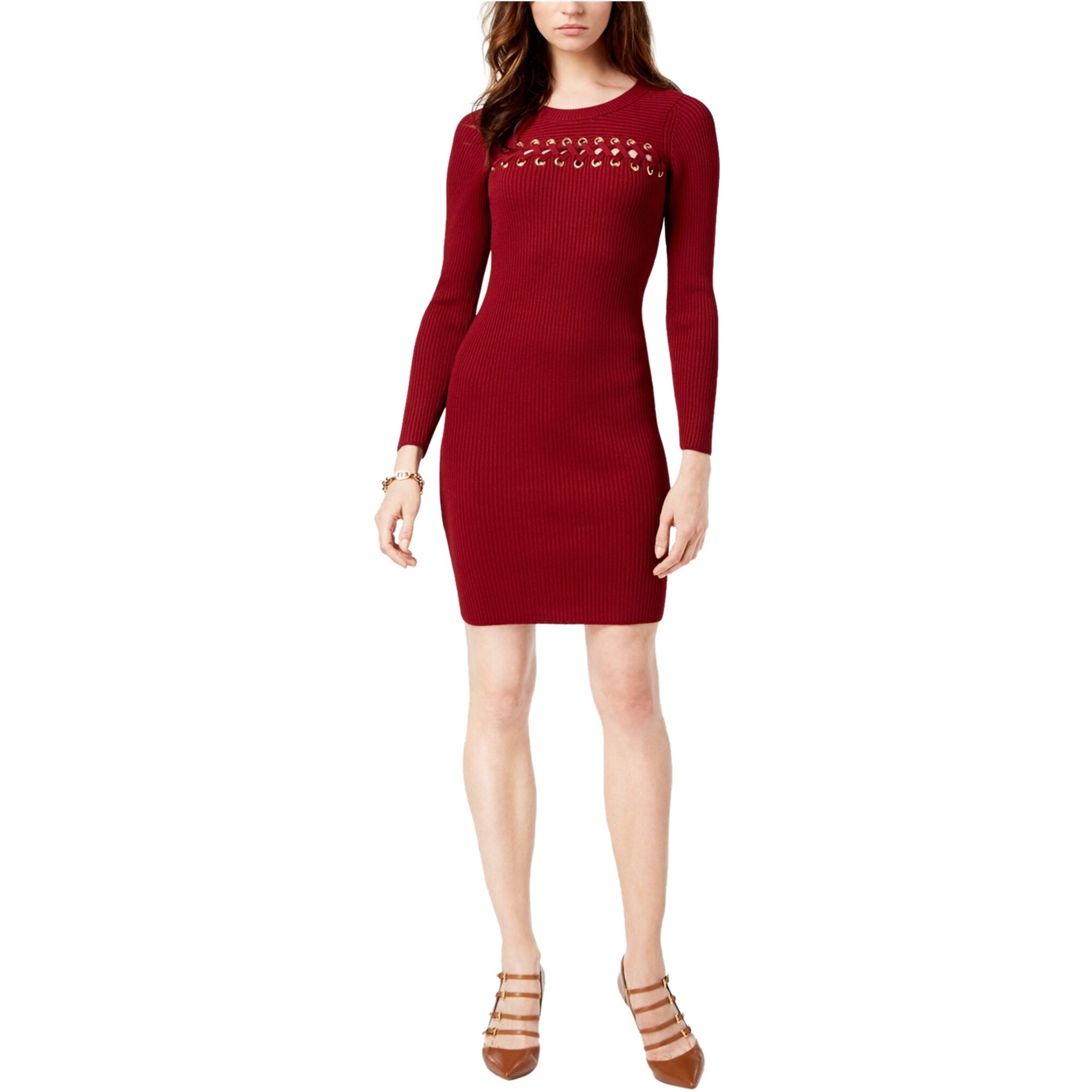 Michael Kors Womens Lace Up Sheath A-line Dress,, Red, XX-Large - Bed Bath & Beyond - 41854834 Michael Kors Womens Lace Up Sheath A-line Dress,, Red, XX-Large - Bed Bath & Beyond - 41854834