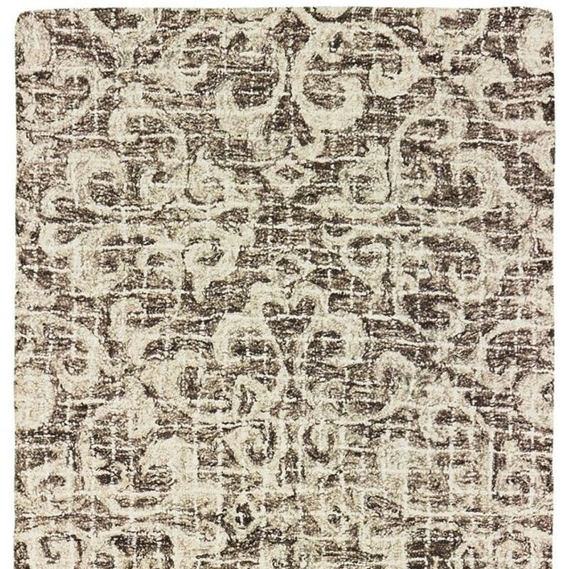 HomeRootsFloral Transitional Rectangle Area Rug