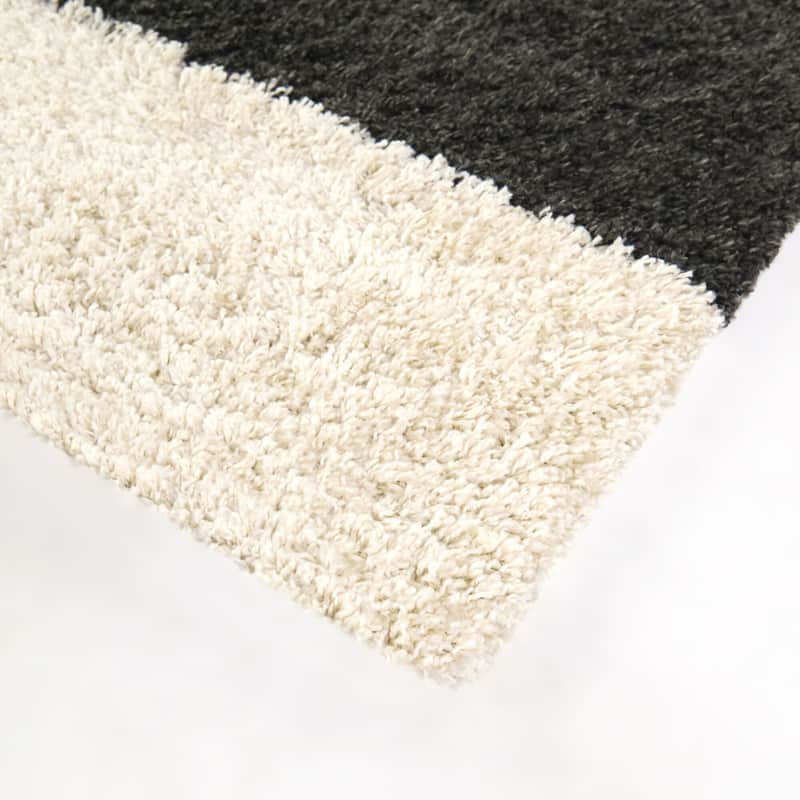Thorin Geometric Shag Area Rug