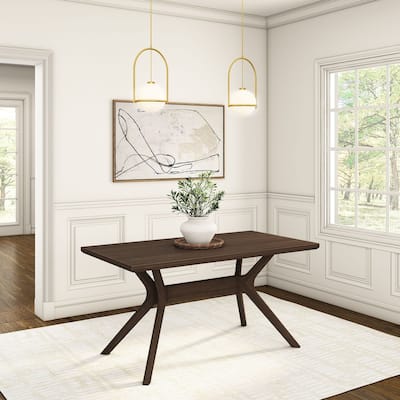 Plank and Beam Verso Cross Leg Rectangular Dining Table - 60"