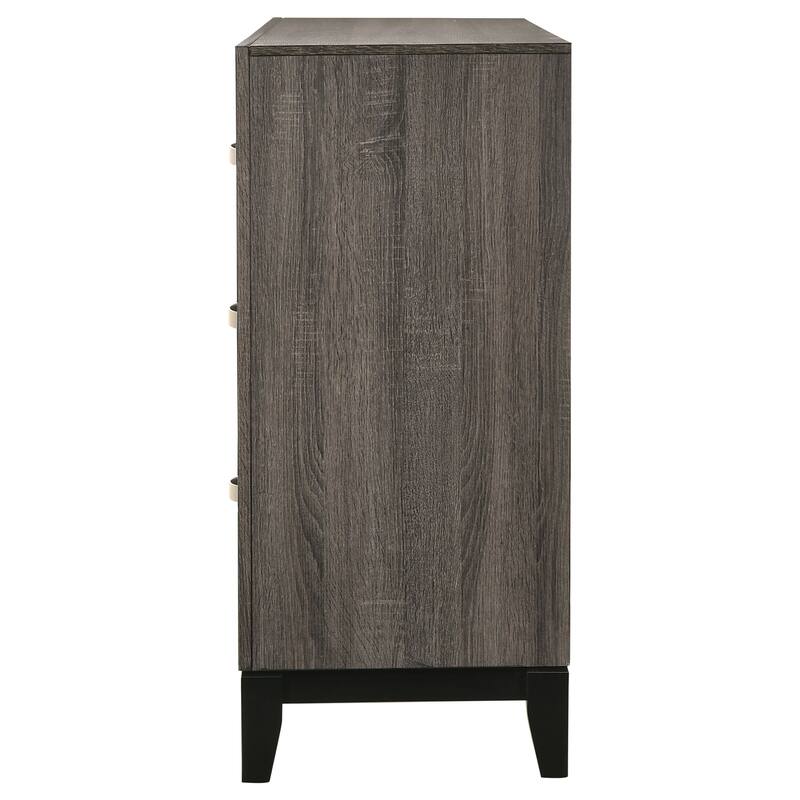 Cabrillo Grey Oak 6-drawer Dresser