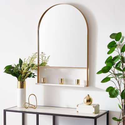 SAFAVIEH Yajaira 24 x 36-inch Arch-Crowned Top Mirror