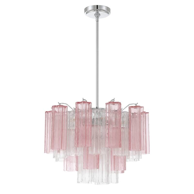 Crystorama Lighting Group ADD-306-SP Addis 6 Light 20" Wide Chandelier