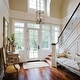 preview thumbnail 7 of 20, Modern Farmhouse Cylinder Pendant Light Wood Grain Island Light for Kitchen Island Dining Room