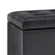 preview thumbnail 76 of 128, WYNDENHALL Essex 34-in. Wide Rectangular Storage Ottoman